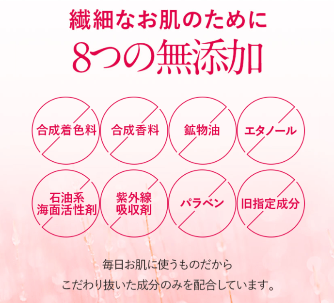 フレイスラボ ホワイトVCセラムの8つの無添加について解説