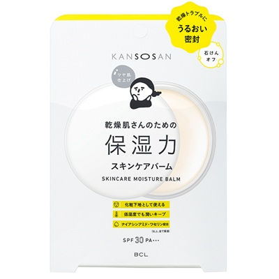 乾燥さん 保湿力スキンケアバームのパッケージ