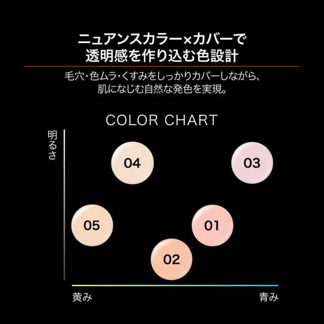 KATE カラー＆カバークッションのカラーチャート