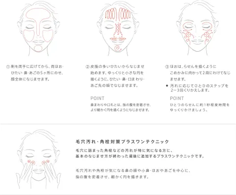 est（エスト） クラリファイイング ジェル ウォッシュの公式推奨の使い方