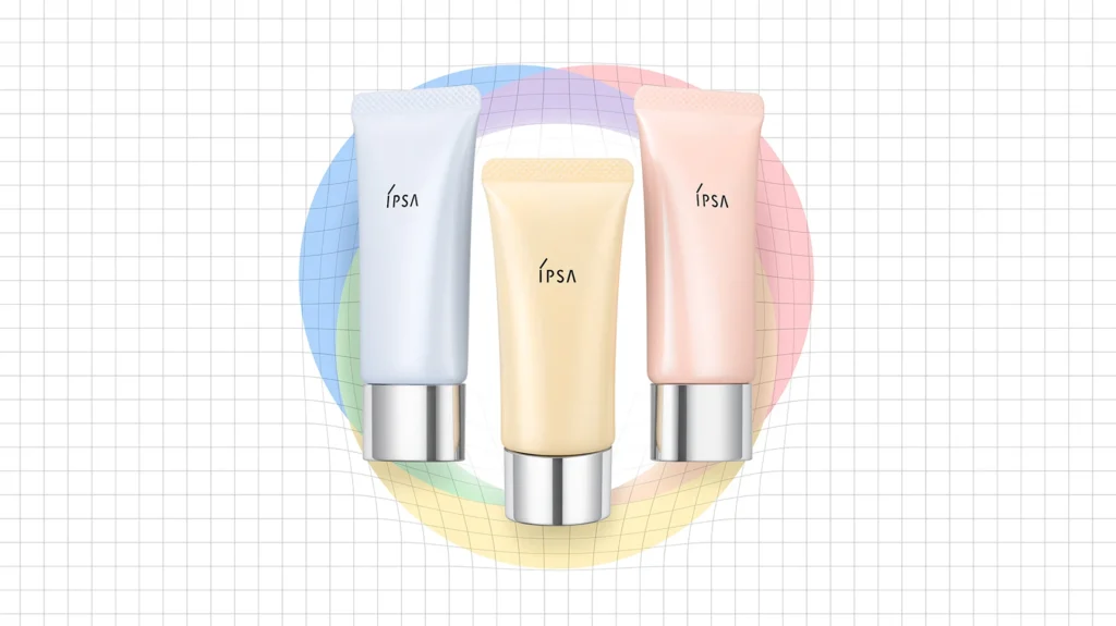 IPSA（イプサ）コントロールベイスeの色展開イメージ