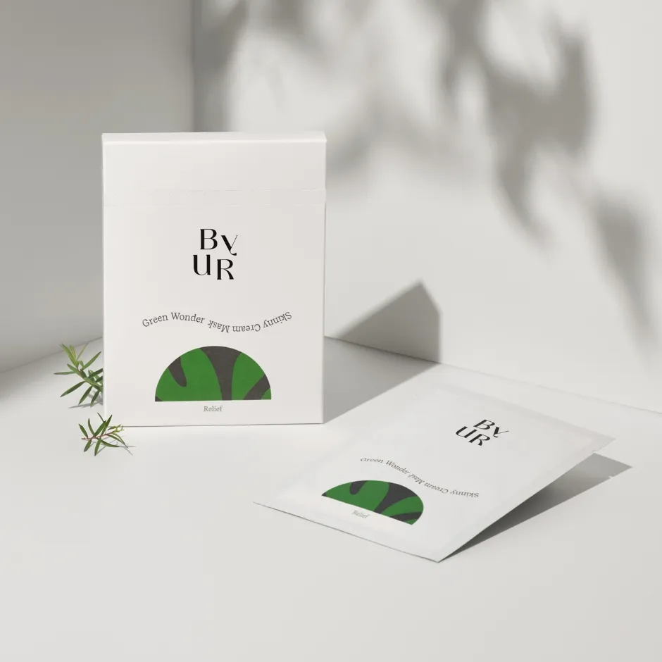 スージンググリーン スキニークリームマスク