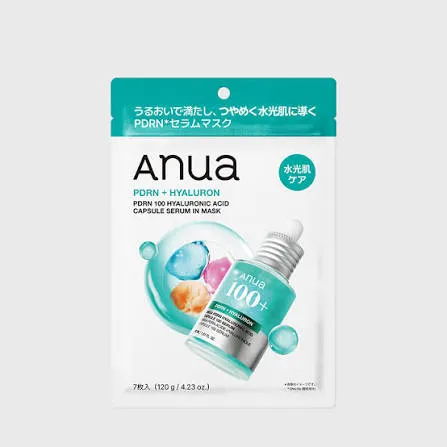 Anua PDRN100ヒアルロン酸セラム マスクパック
